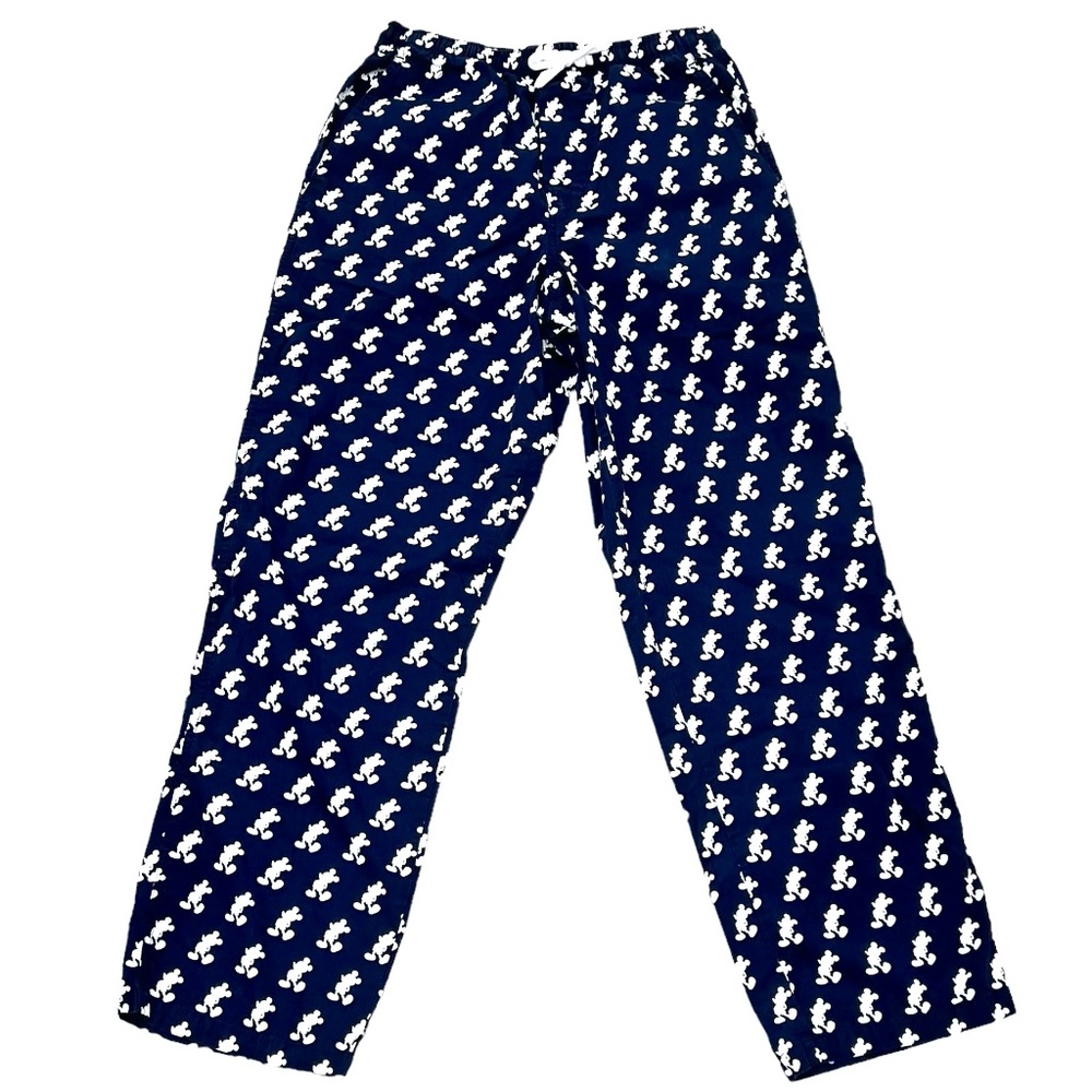DISNEY PARKS MICKEY MOUSE NAVY LOUNGE PAJAMA PANTS